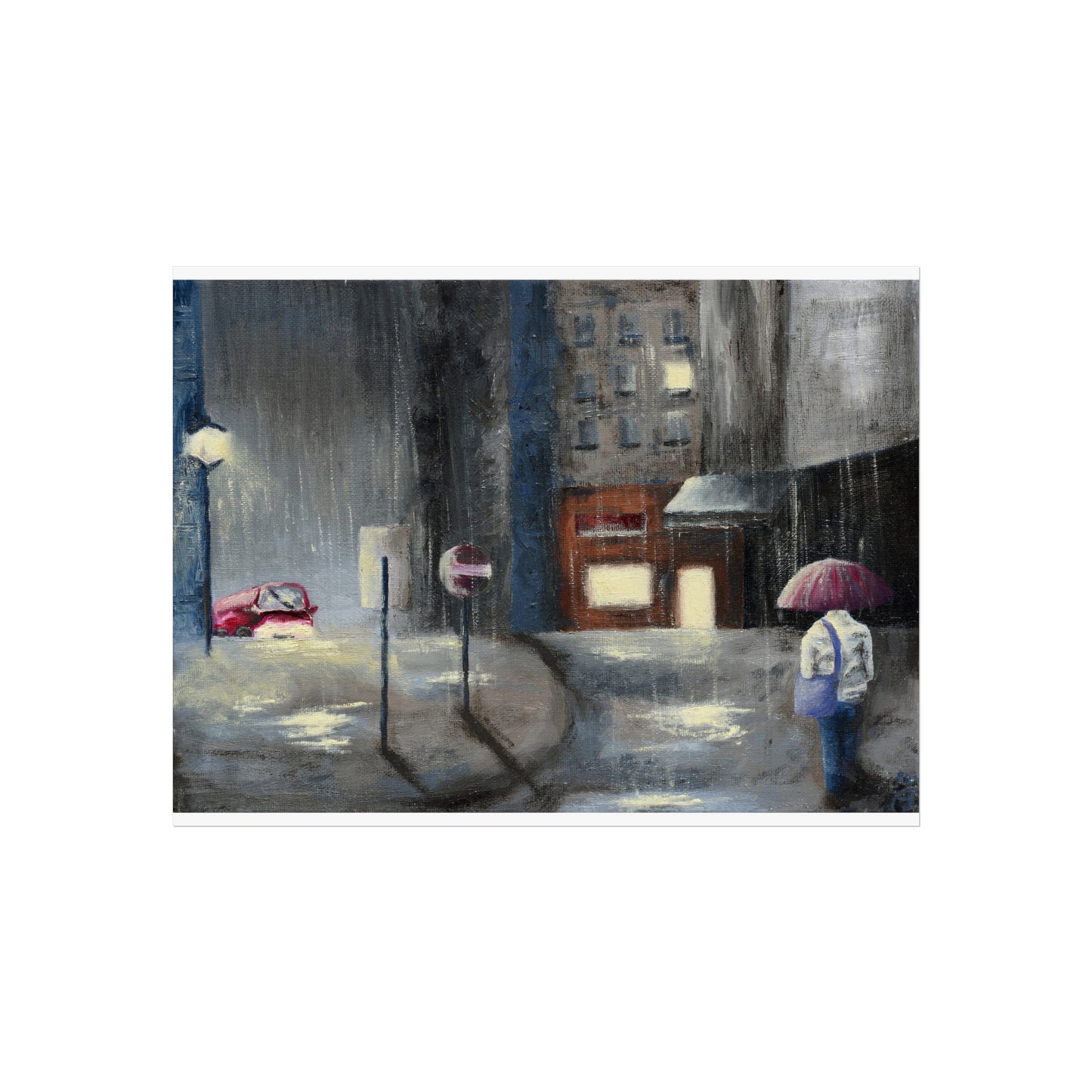 rainy night