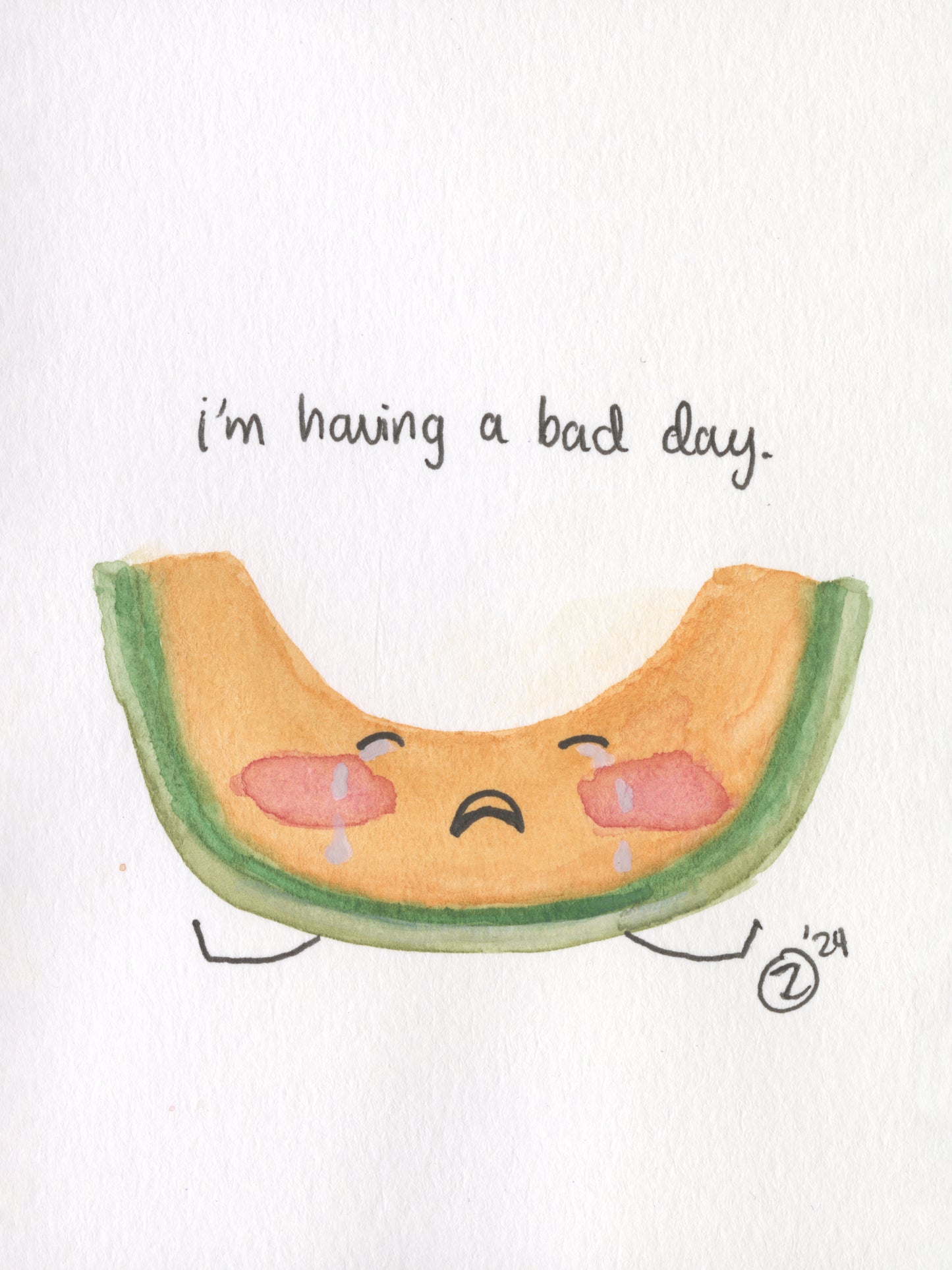 i'm having a bad day.