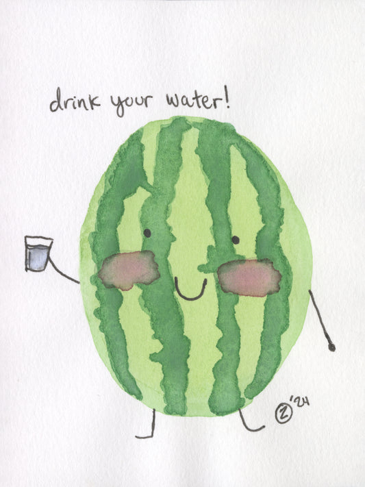 drink your water!